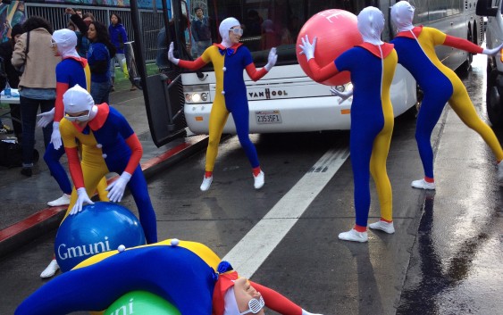Protesters stage Google bus ‘performance’ hours before pilot program could move forward